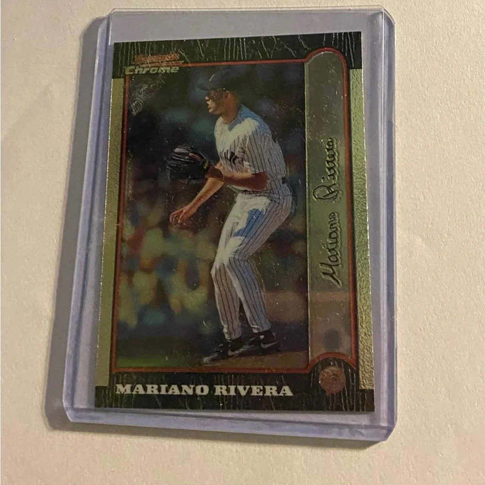 Mariano Rivera 1999 Bowman Chrome Refractor Vintage Collectible